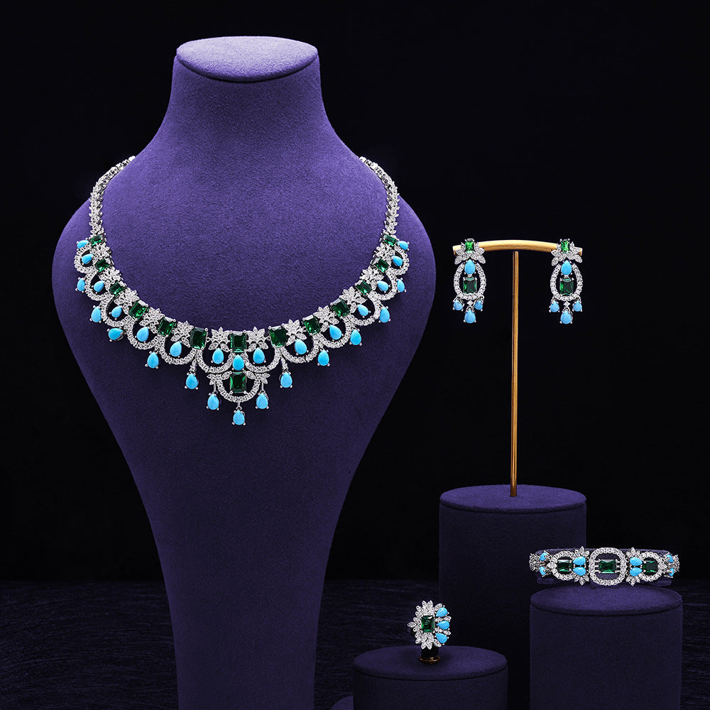 Zirconian High-End Bridal Set