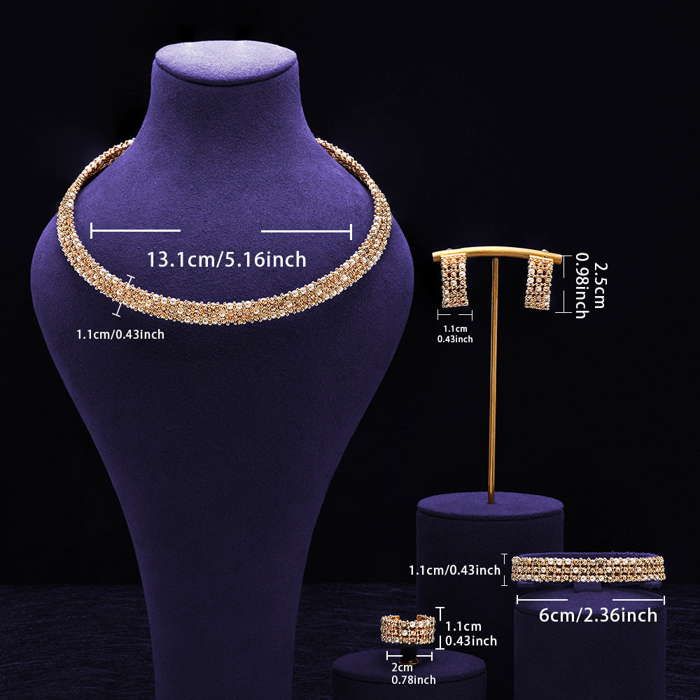 18K Handmade Bead Set