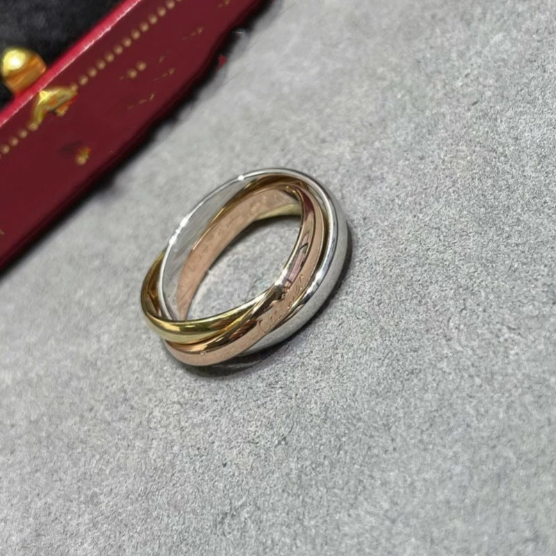 Three-color ring
