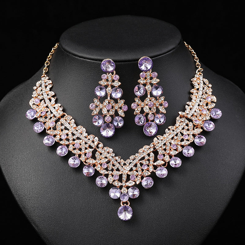 Floral Necklace Set