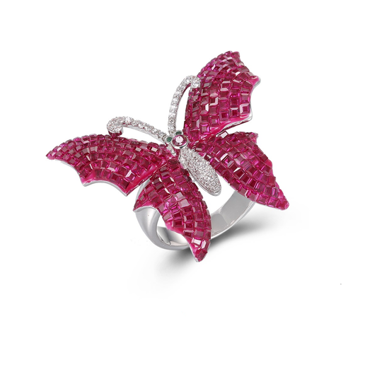 Butterfly Silver Ring