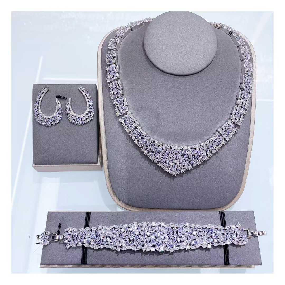 Luxury full diamond set