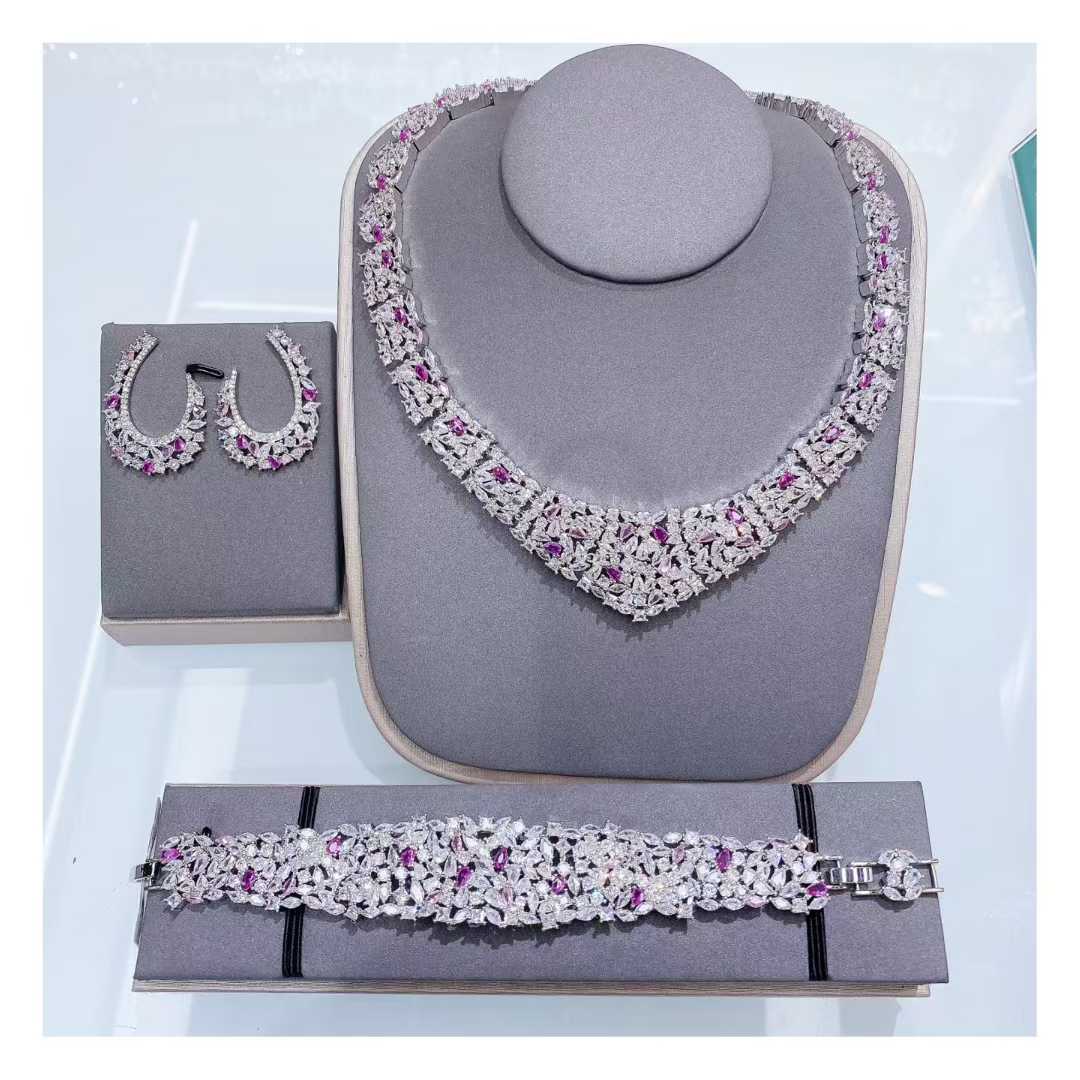 Luxury full diamond set