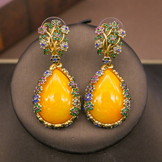 simple teardrop earrings