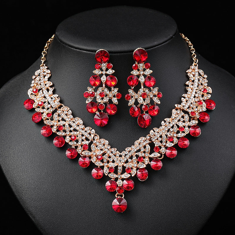 Floral Necklace Set