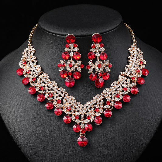 Floral Necklace Set