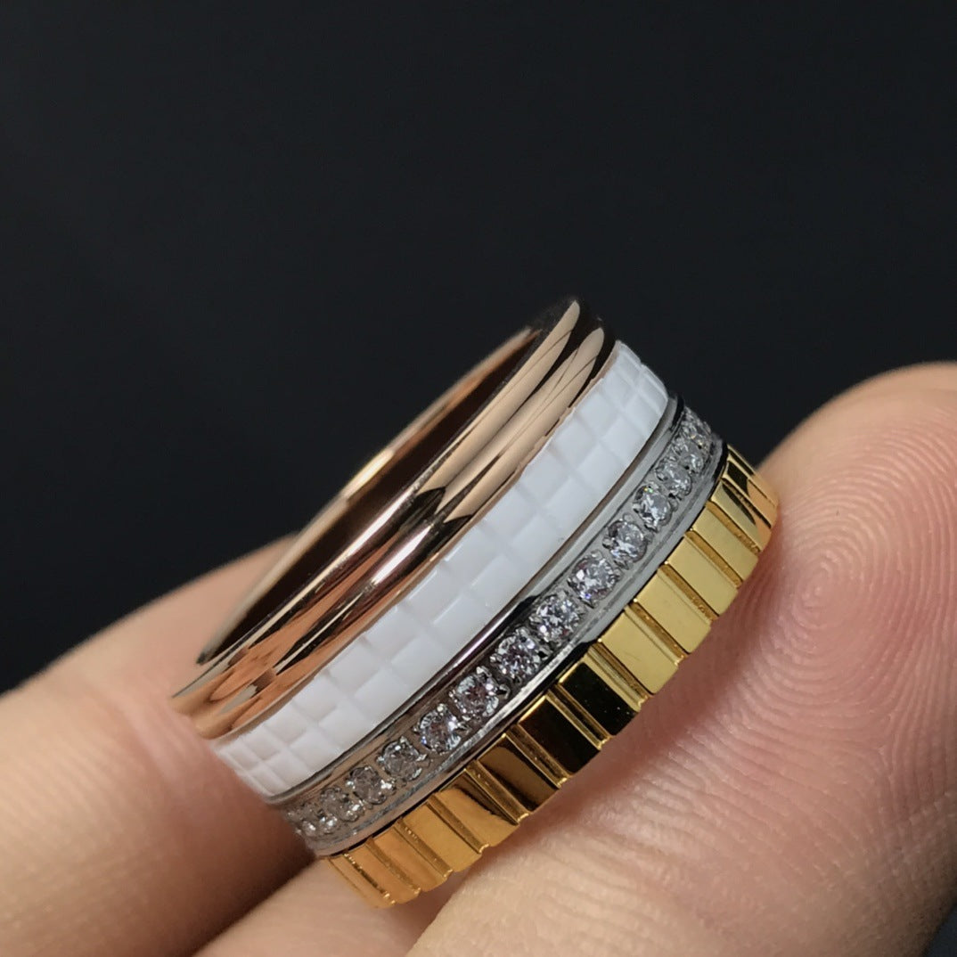 Baojiashilong Fortune Couple Ring