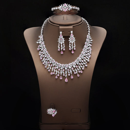 Zircon jewelry set