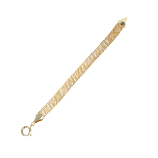 Sand gold Jewelry bracelet with chain buckle